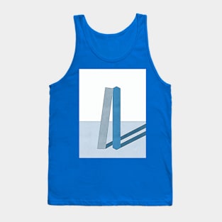 Lean on blue Tank Top